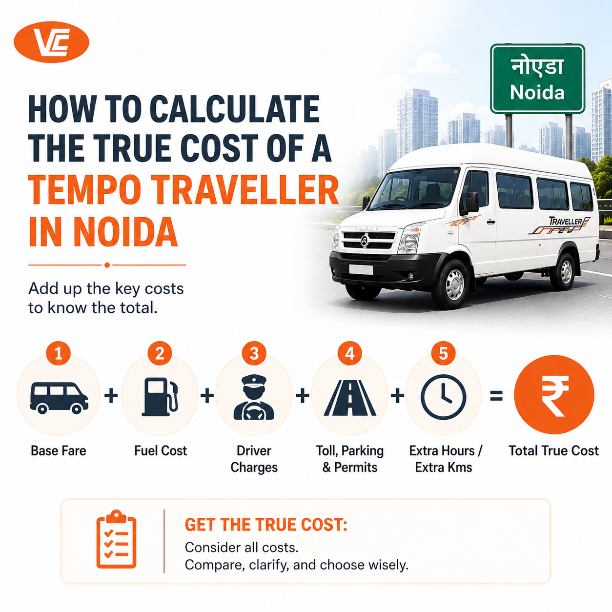 How to Calculate the True Cost of a Tempo Traveller in Noida